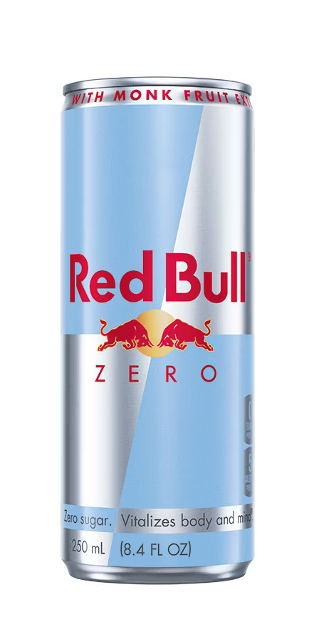 Red Bull Zero Energy Drink, 12 fl. oz. Can, 114mg Caffeine, Taurine & B Vitamins